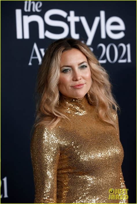 kate hudson michael kors gold dress|Kate Hudson InStyle Awards 2021 Red Carpet Style.